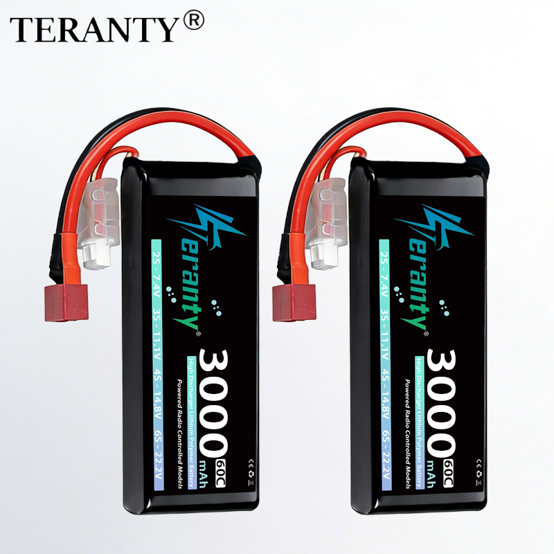 Drone Battery Plate - TERANTY 2S 3000mAh Lipo-Akku 7,4V 60C