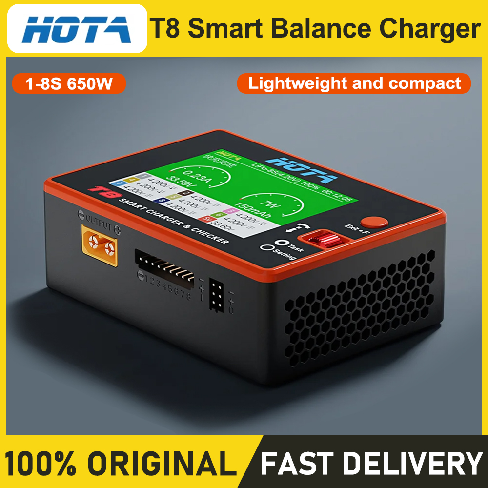 Drone Battery Smart - HOTA T8 Smart Balance Ladegerät 1-8S