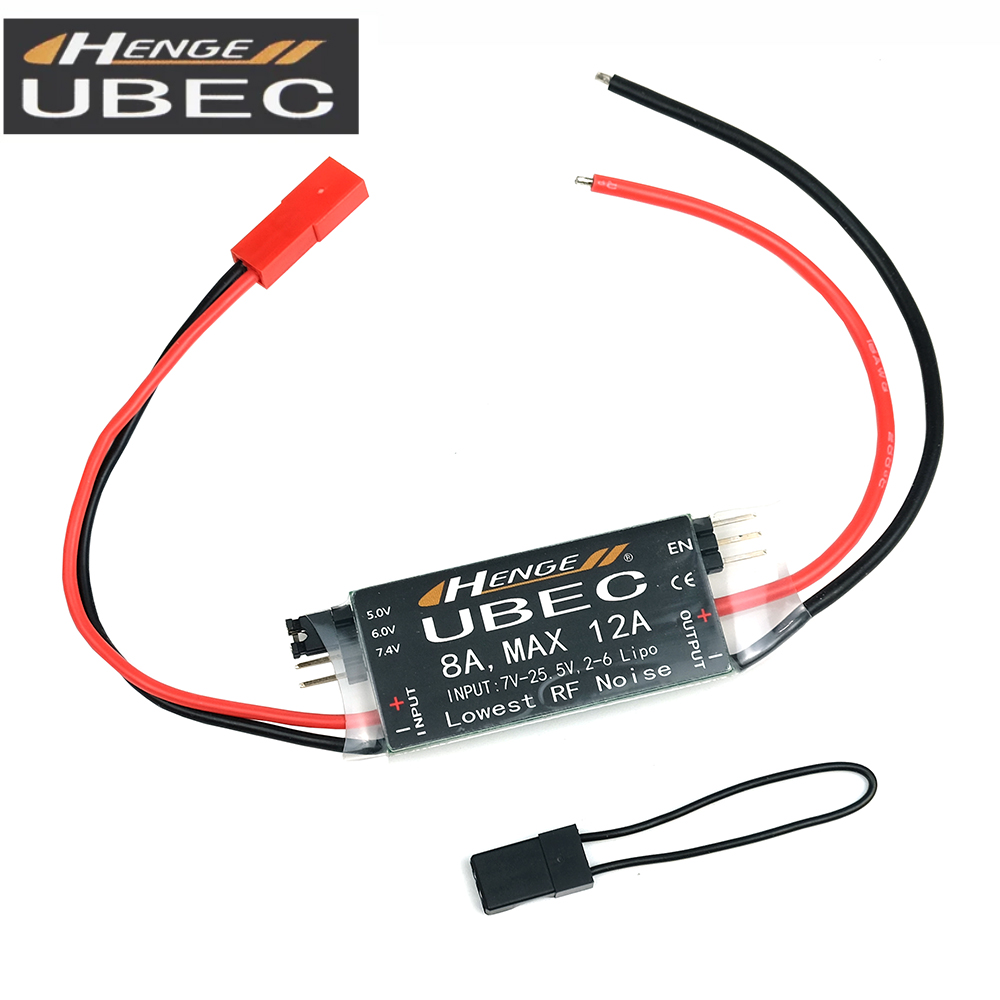 Drone Battery 6S - HENGE 8A UBEC Ausgang 5V/6V/7,4V Max