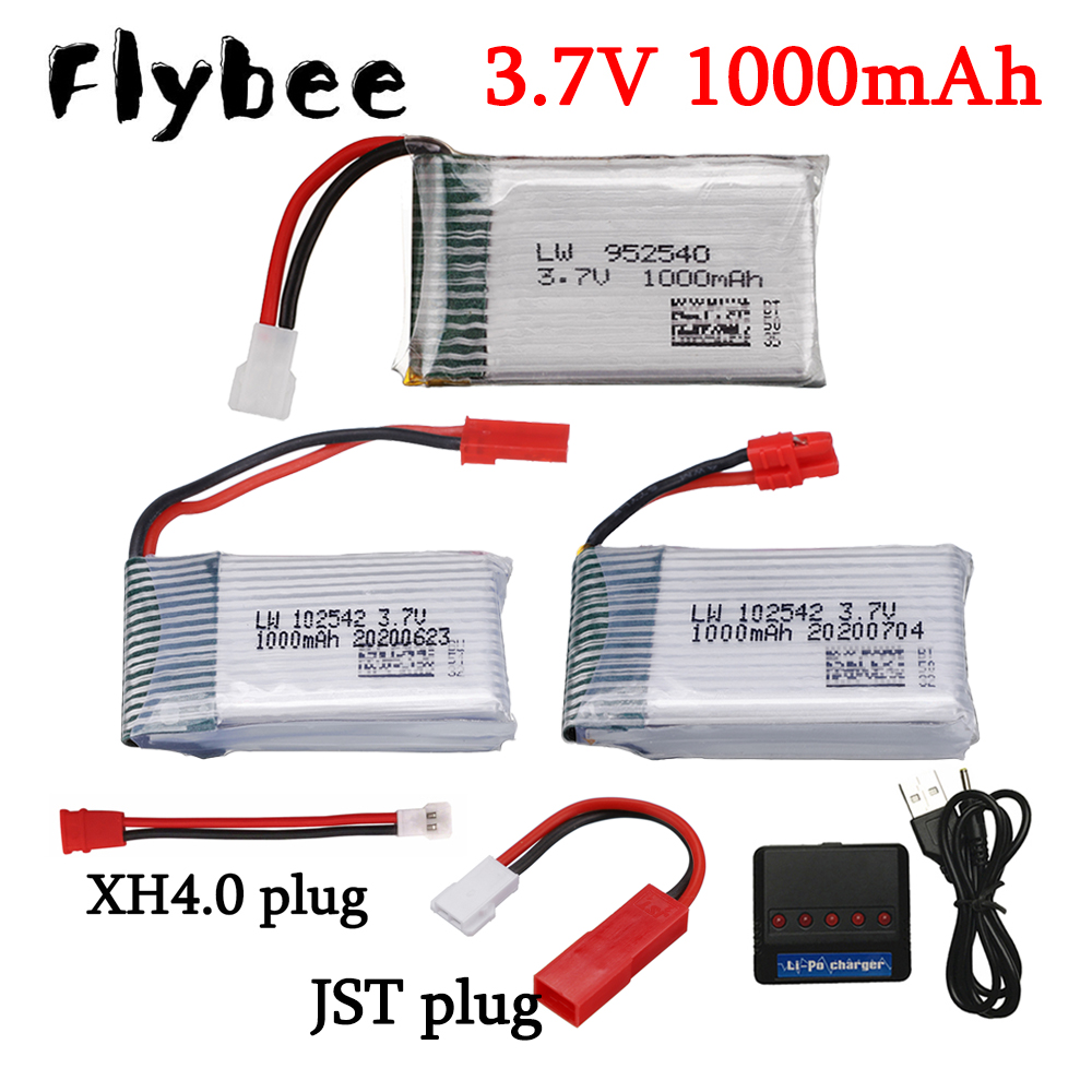 Drone Battery Plate - 3,7 V 1000 MAH lipo Drone