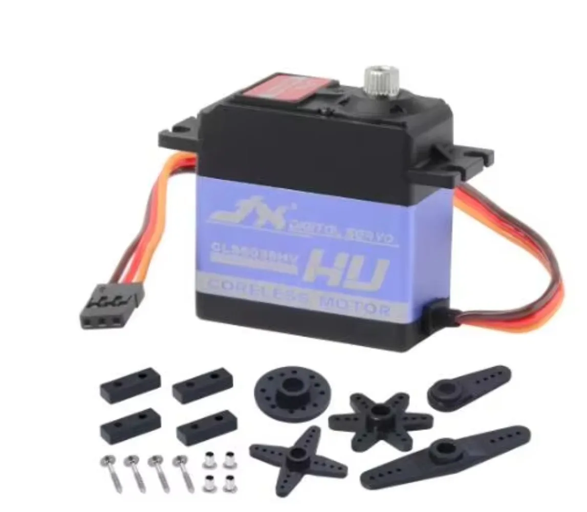 Drone Battery High Voltage - JX CLS6336HV Hochspannungs-Kernloser Digital-Servo mit Metallgetriebe,