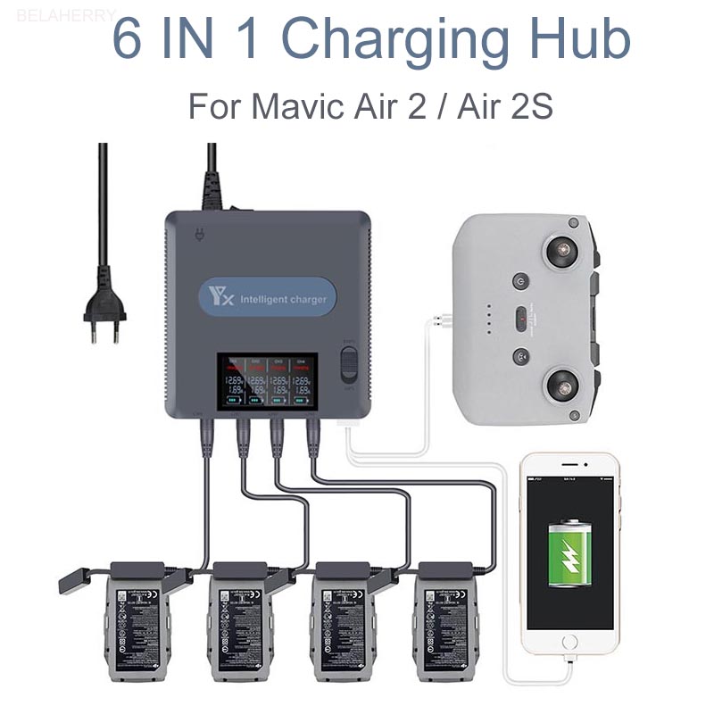 6 in 1 Digital display Batteri – Drone Battery Smart Bewertung und Preis