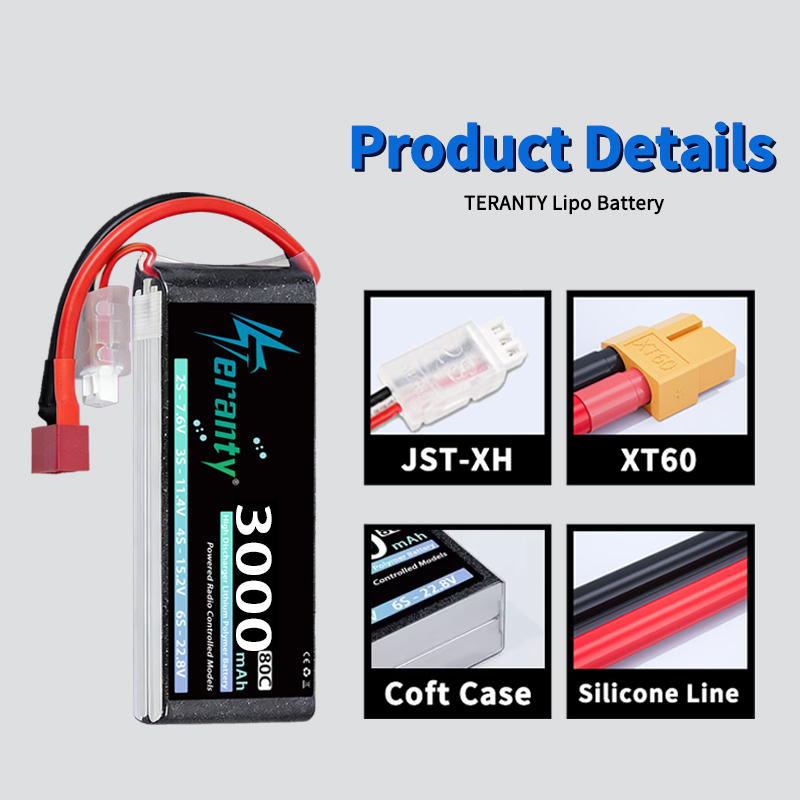 TERANTY 2S 3000mAh Lipo-Akku 7 – Drone Battery Plate Bewertung und Preis
