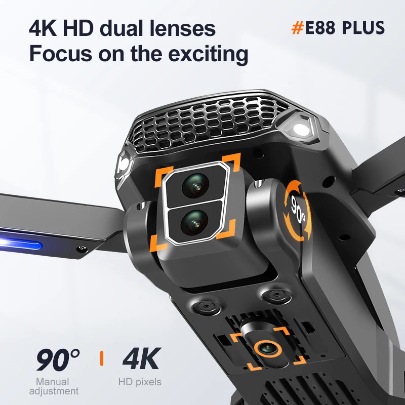 Neue E88 Plus Quadrocopter-Dro – Drone Battery Box Bewertung und Preis