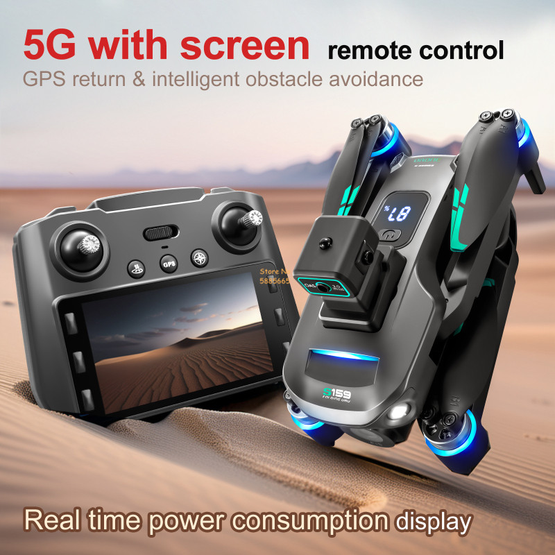 8K Dual Kamera 5G WIFI FPV Fer – Drone Battery Case Bewertung und Preis