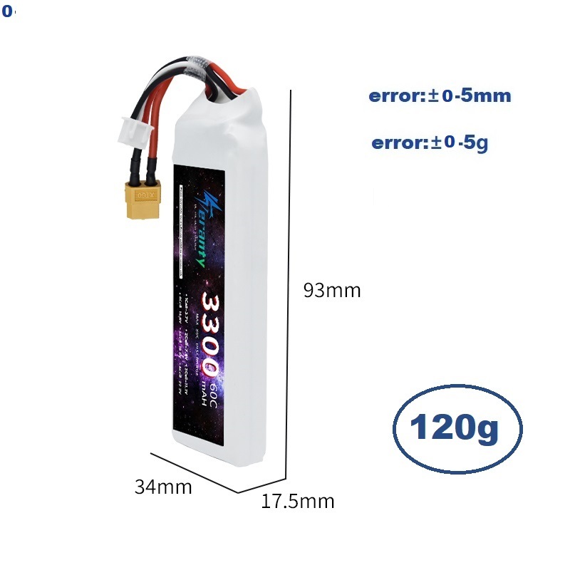 2S 7,4 V LiPo Batterie 3300mAh – Drone Battery Lipo Bewertung und Preis