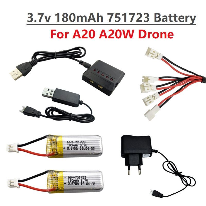 Original 3,7V 180mAh Lipo-Akku – Drone Battery Li-Ion Bewertung und Preis