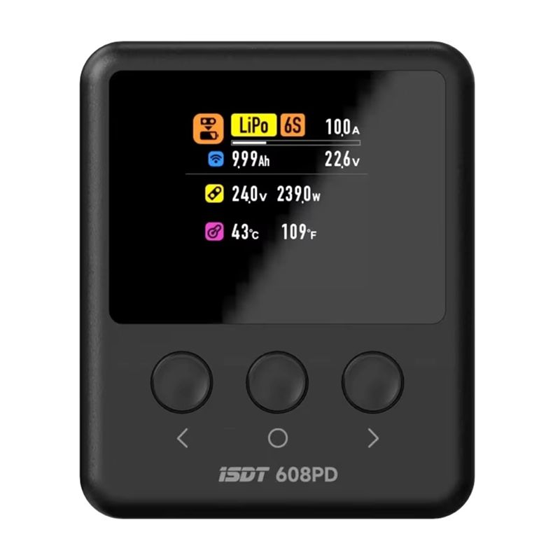 ISDT 608PD DC 240W/10A USB C 1 – Drone Battery Smart Bewertung und Preis