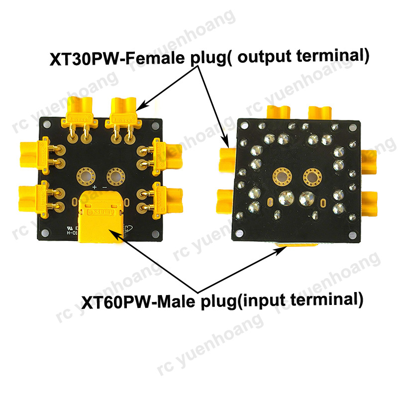 1PCS XT30PW-Weibliche Power Ve – Drone Battery Parallel Board Bewertung und Preis