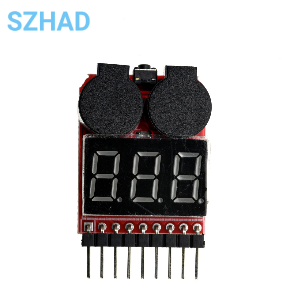 1-8S LiPo Akku Spannungsprüfer – Drone Battery Voltage Checker Bewertung und Preis