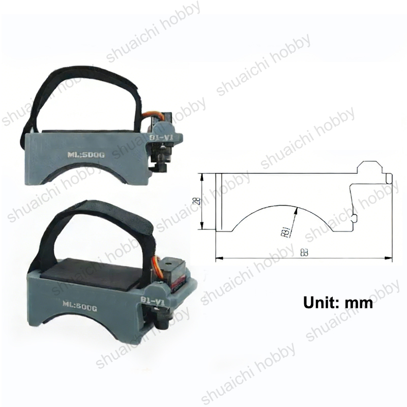 1 Stück Riemenmontierter FPV-D – Drone Battery Strap Bewertung und Preis