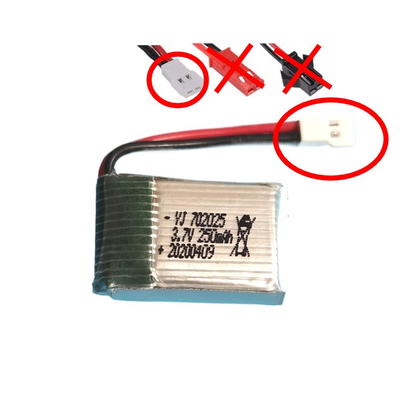 Vj 702025 für H2 H8 H48 U207 R – Drone Battery Li-Ion Bewertung und Preis