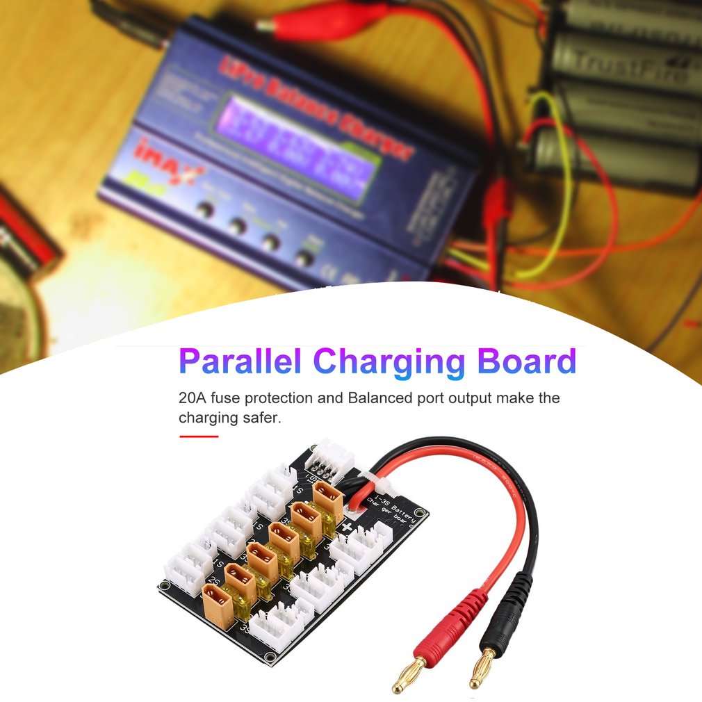 1s-3s 20a xt30 Stecker Lipo Ba – Drone Battery Parallel Board Bewertung und Preis
